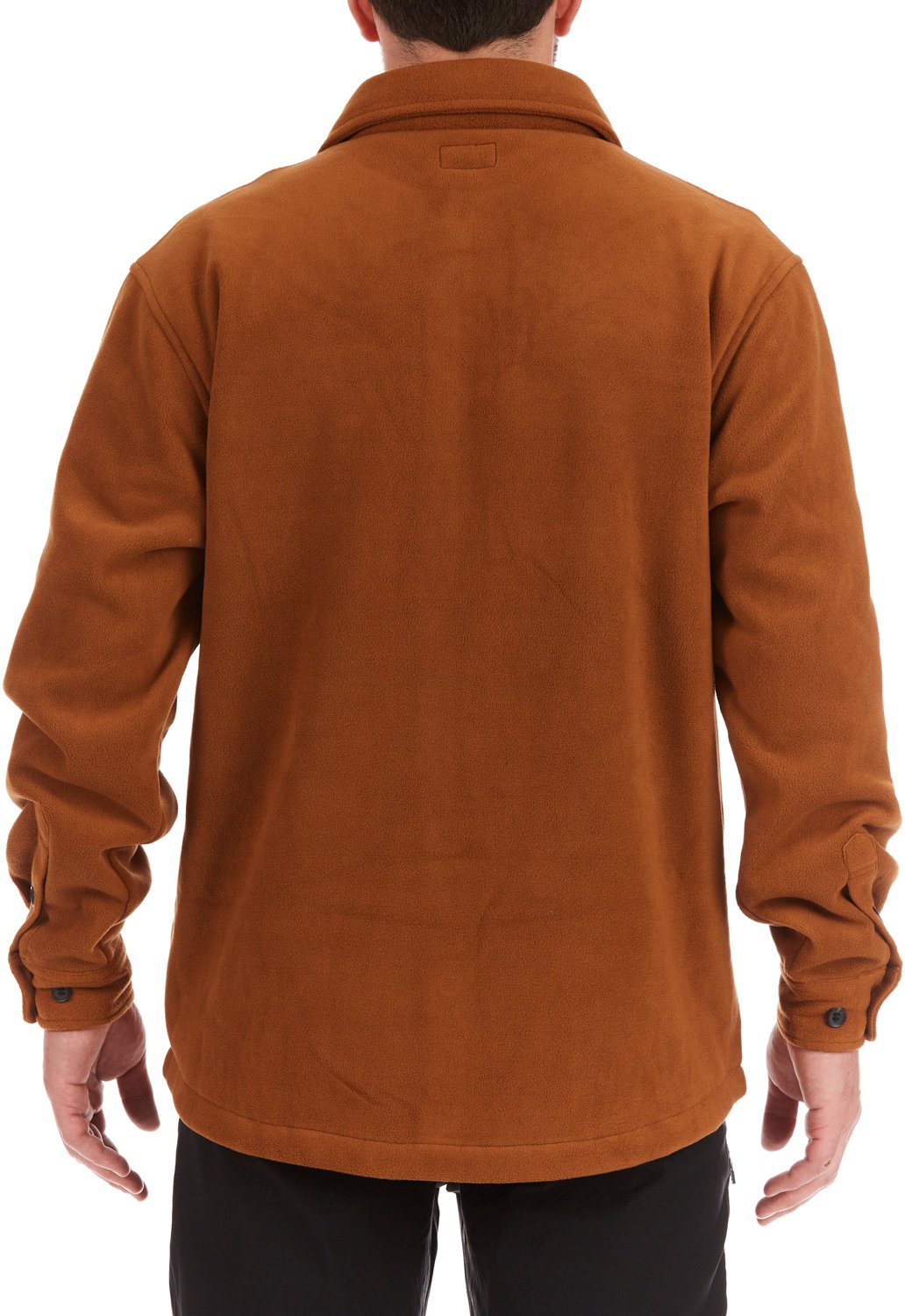 Smith's Workwear Men's Sherpa Lined Fleece Shirt Jacket - view number 2