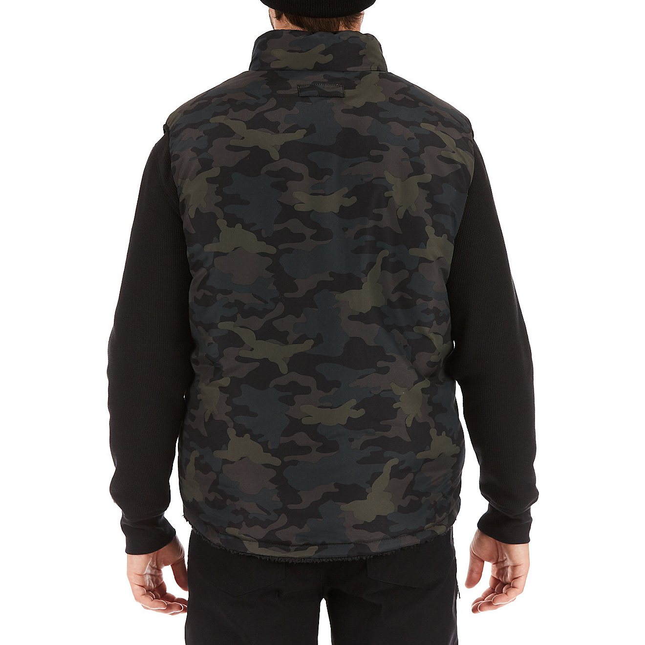 Smith's Workwear Men's Camo Sherpa Lined Vest | Academy