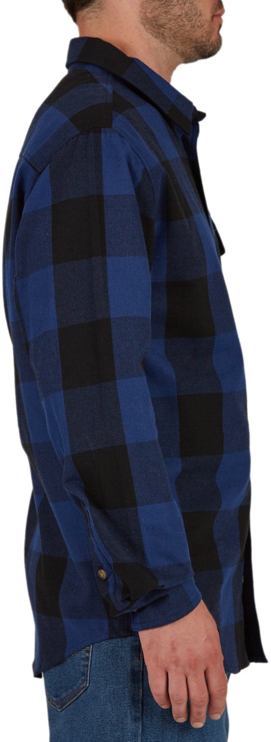 Smith's Workwear Men's Buffalo Flannel Button Down Shirt - view number 2