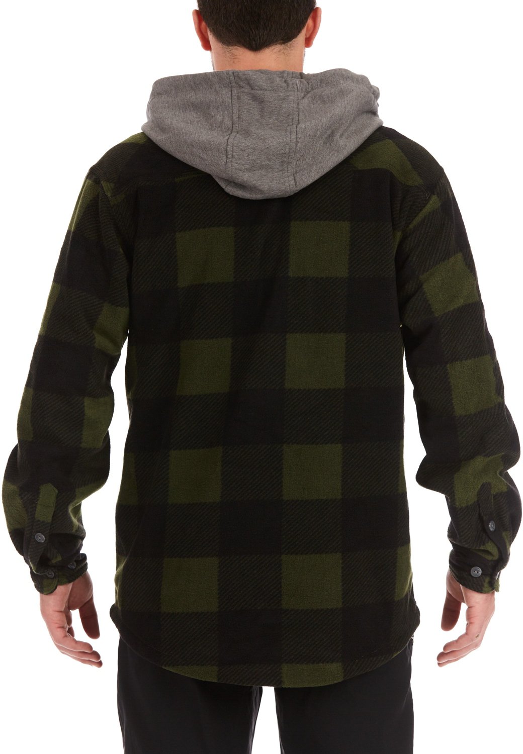 Smith's Workwear Men's Sherpa Lined Microfleece Shirt Jacket - view number 2