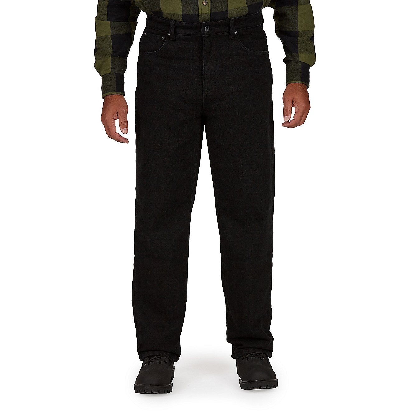 Smith's Workwear Men's Buffalo Fleece Lined 5-Pocket Jeans                                                                       - view number 1