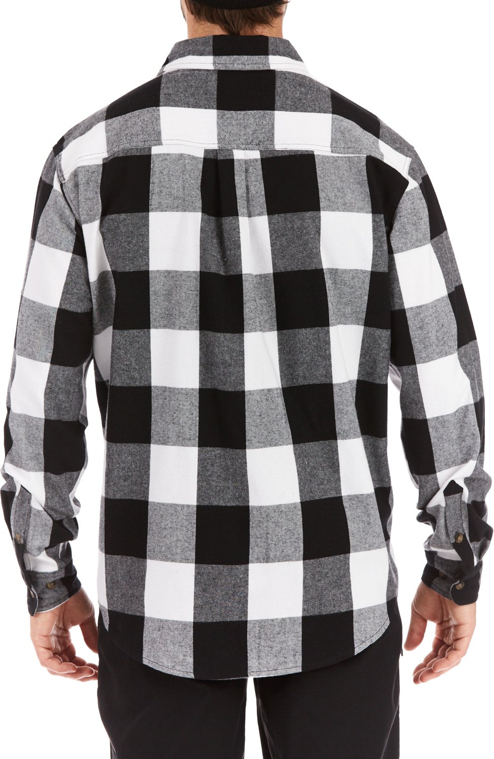 Smith's Workwear Men's Buffalo Flannel Button Down Shirt - view number 2