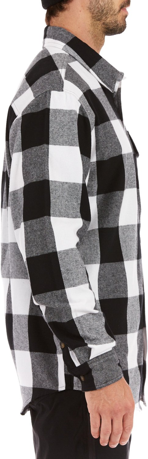 Smith's Workwear Men's Buffalo Flannel Button Down Shirt - view number 3