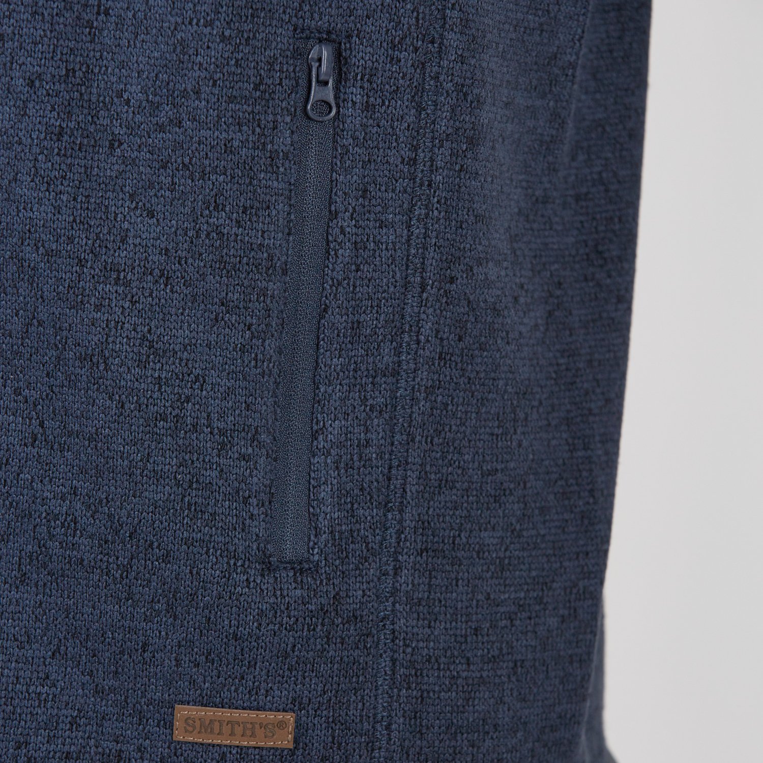 Smith's Workwear Men's Sherpa Lined Sweater Fleece Vest - view number 4
