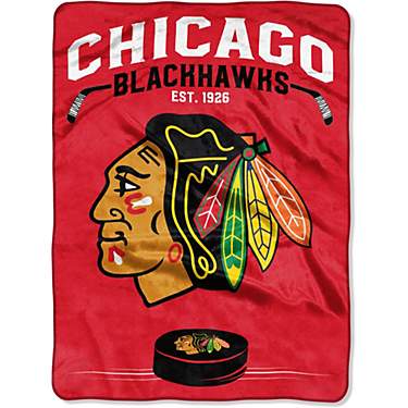 The Northwest Company Chicago Blackhawks Inspired Raschel Throw Blanket                                                         