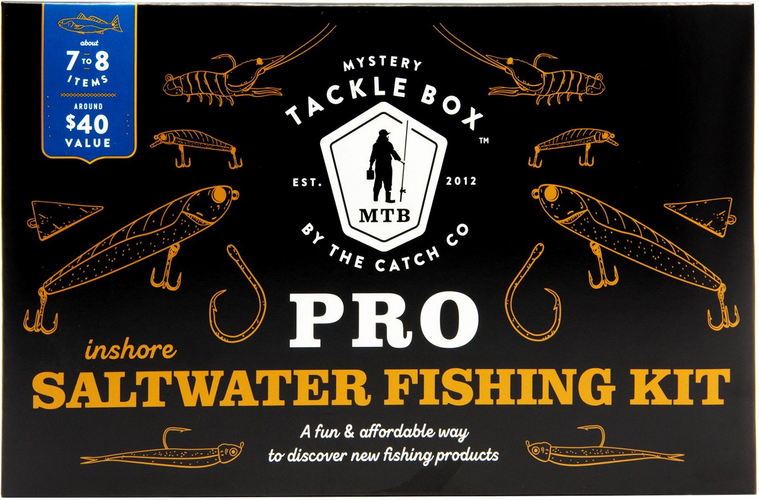 Mystery Tackle Box Saltwater Pro Fishing Kit