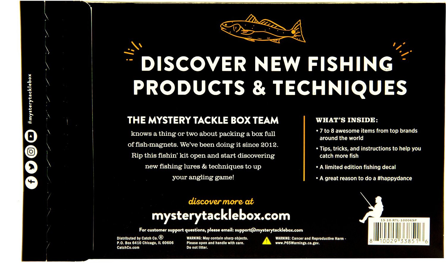 Mystery Tackle Box Saltwater Pro Fishing Kit