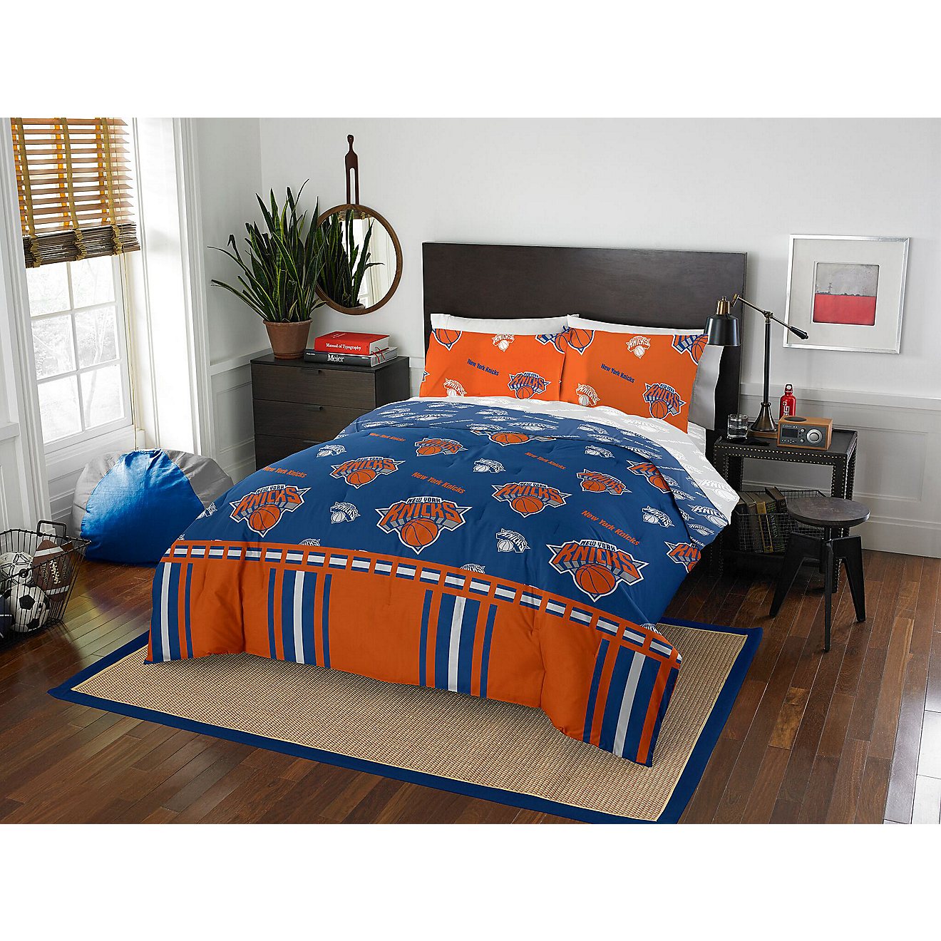 Northwest New York Knicks Rotary Full Bed Set                                                                                    - view number 1