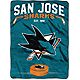 The Northwest Company San Jose Sharks Jersey Raschel Throw Blanket                                                               - view number 1 selected