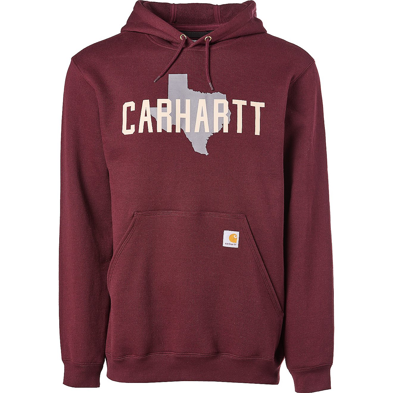 Carhartt Men’s Texas State Outline Hoodie                                                                                      - view number 1