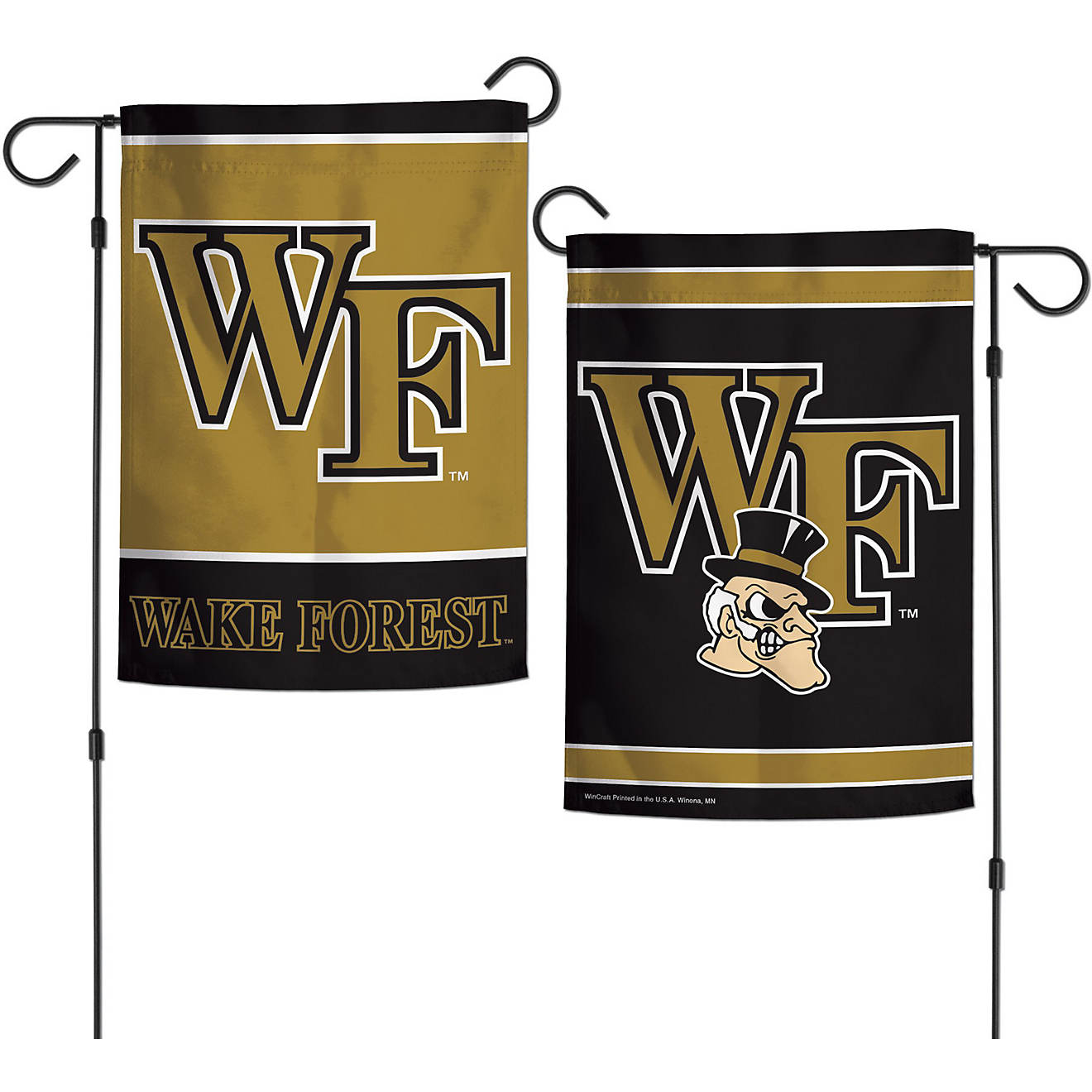 WinCraft Wake Forest University 2-Sided Garden Flag                                                                              - view number 1