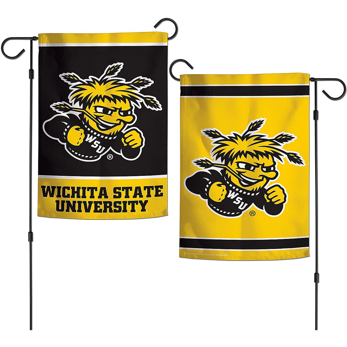WinCraft Wichita State University 2-Sided Garden Flag                                                                            - view number 1