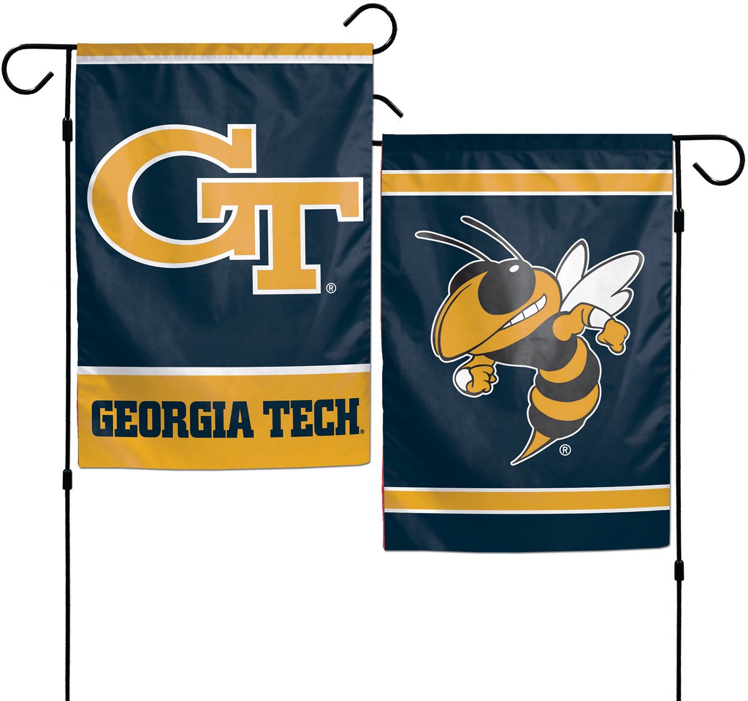 WinCraft Tech 2Sided Garden Flag Academy