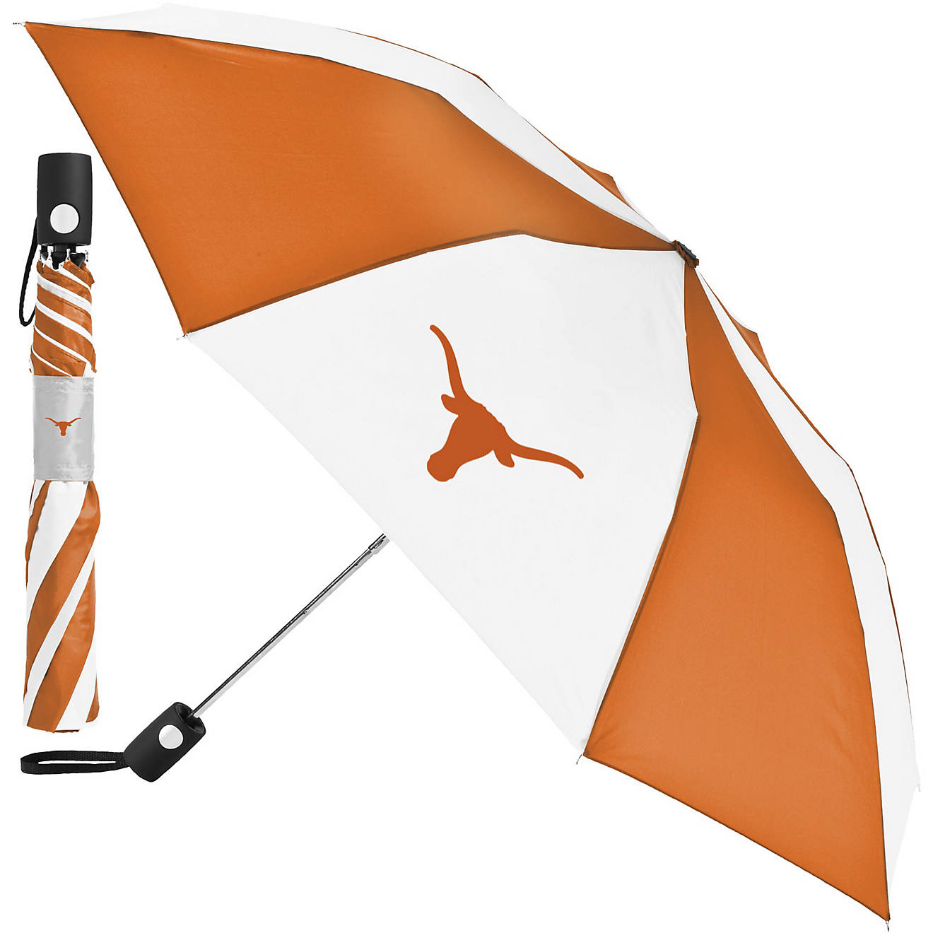 WinCraft University of Texas Auto Folding Umbrella                                                                               - view number 1
