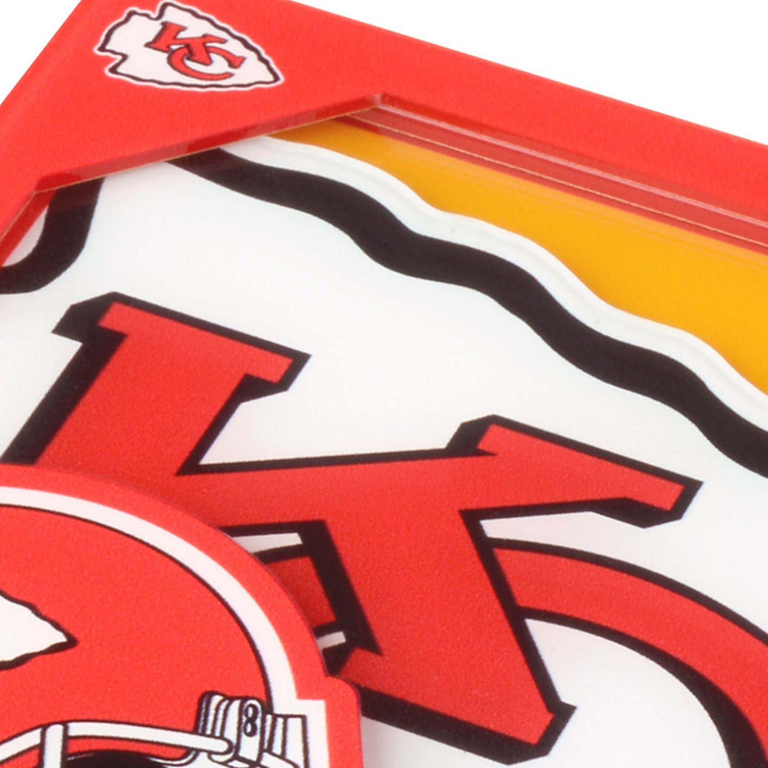 YouTheFan Kansas City Chiefs 3D Series Coasters 2-Pack                                                                           - view number 3