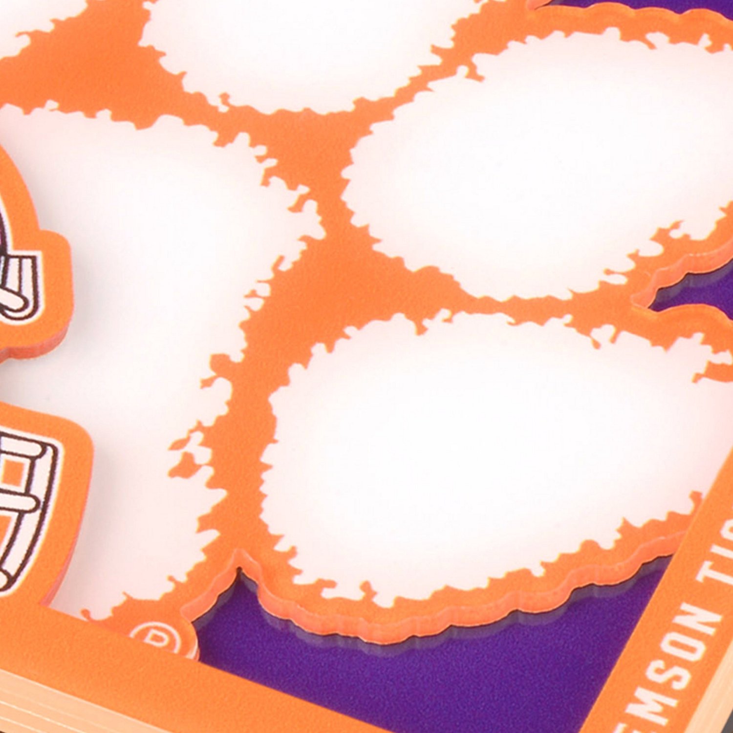 YouTheFan Clemson University 3D Series Coasters 2-Pack - view number 3