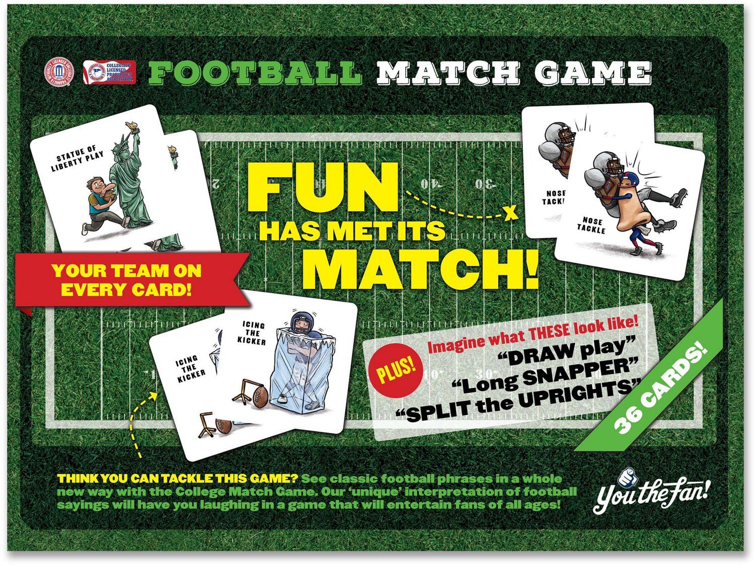 YouTheFan Auburn University Memory Match Game