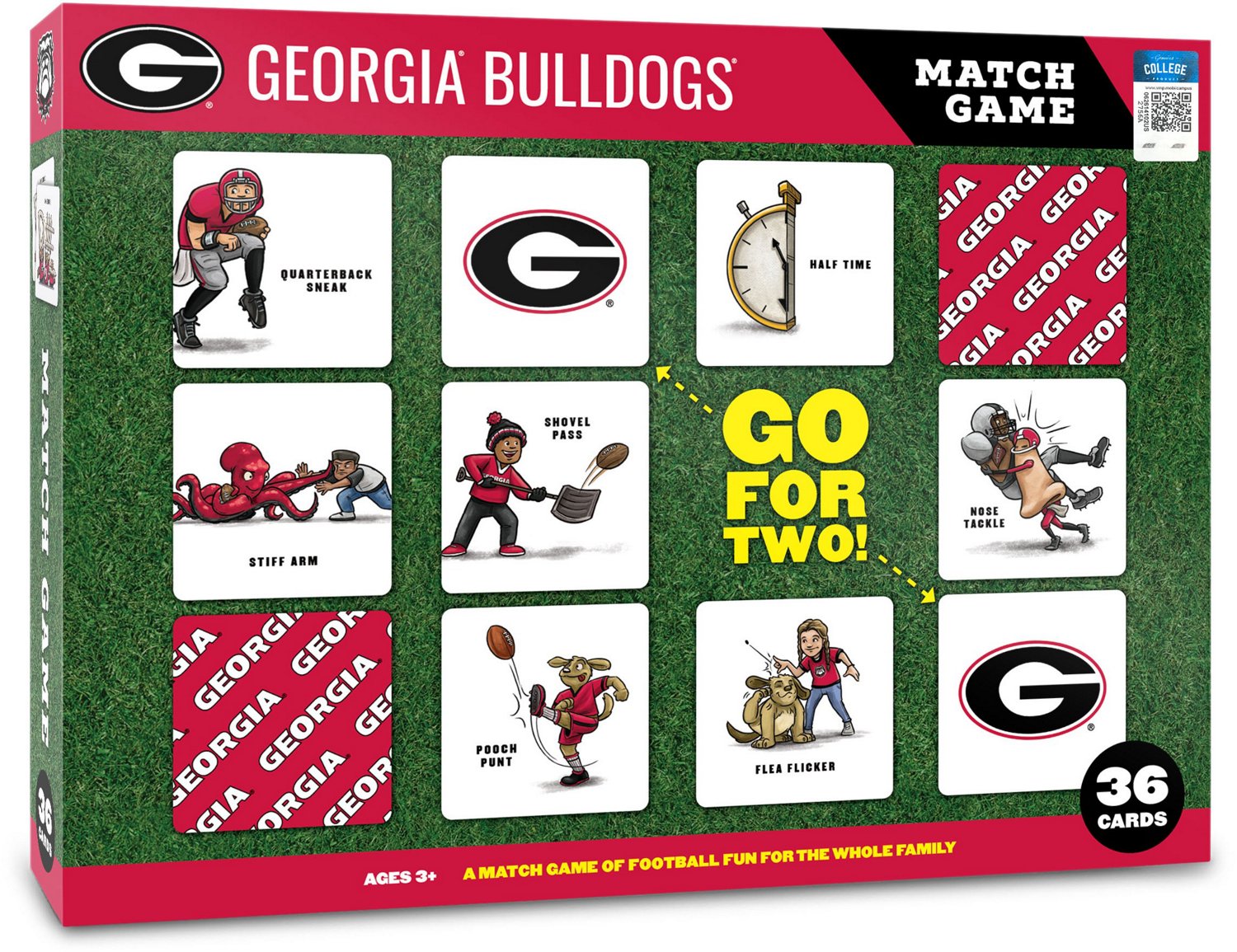 YouTheFan University of Georgia Memory Match Game