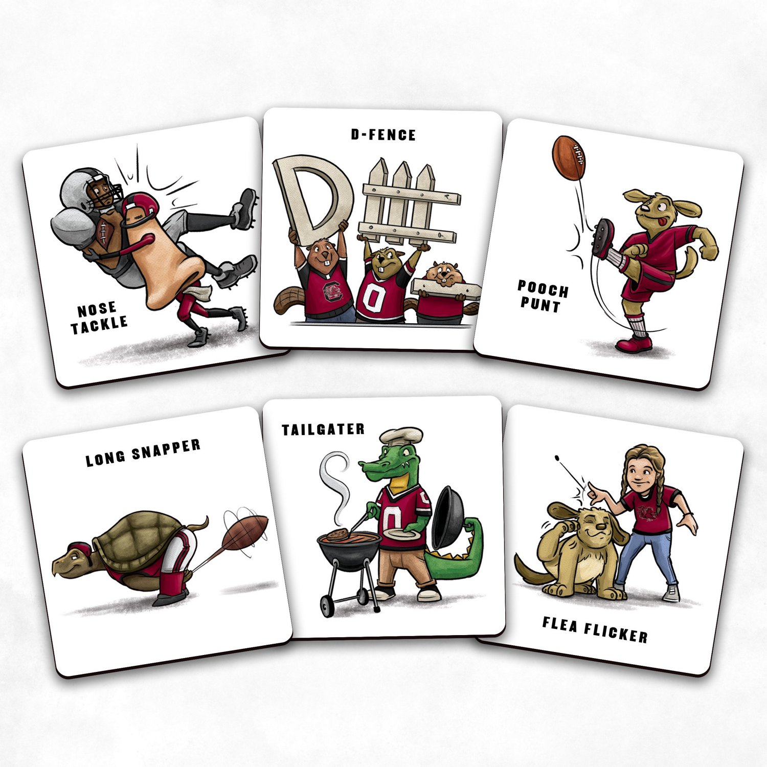 YouTheFan University of South Carolina Memory Match Game