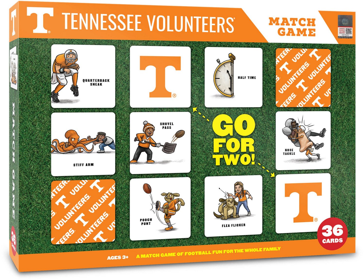 YouTheFan University of Tennessee Memory Match Game