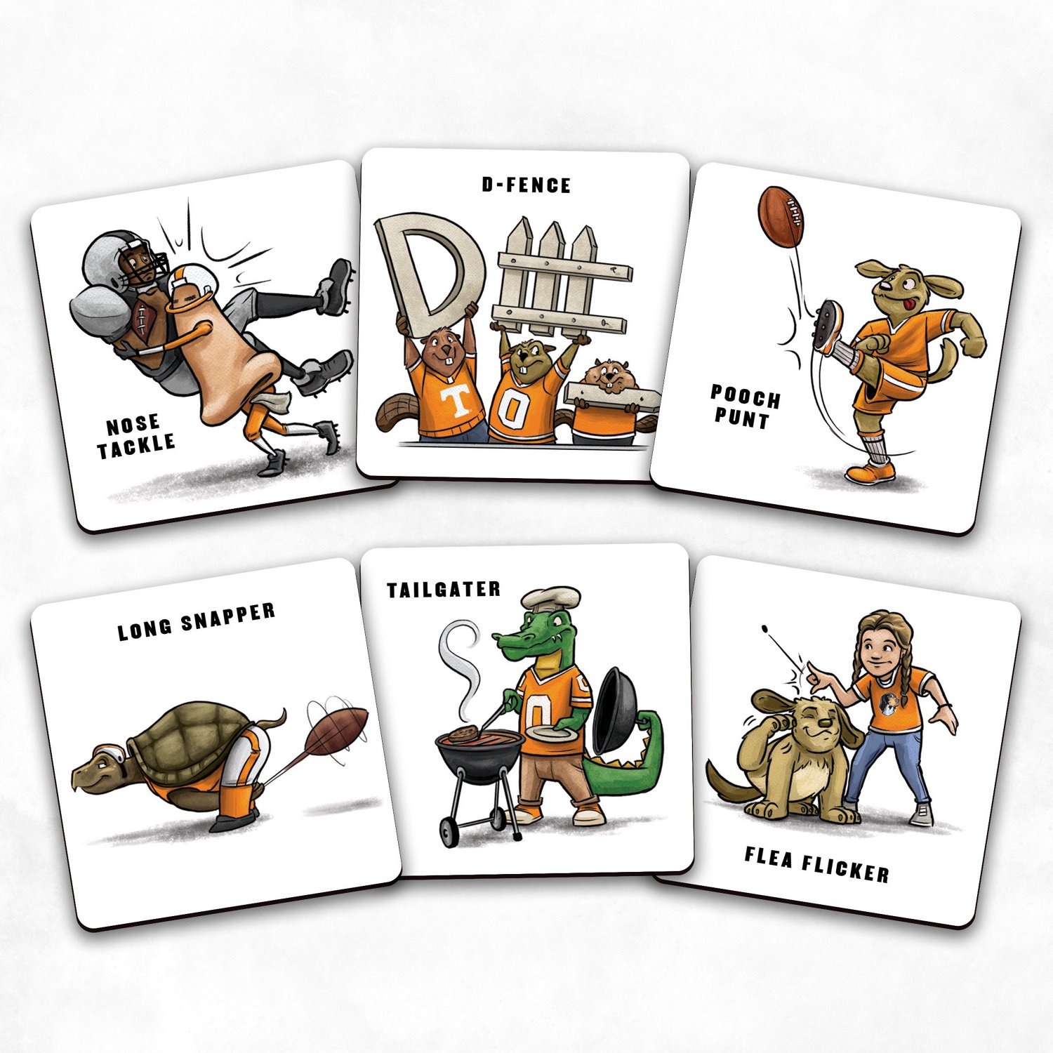 YouTheFan University of Tennessee Memory Match Game