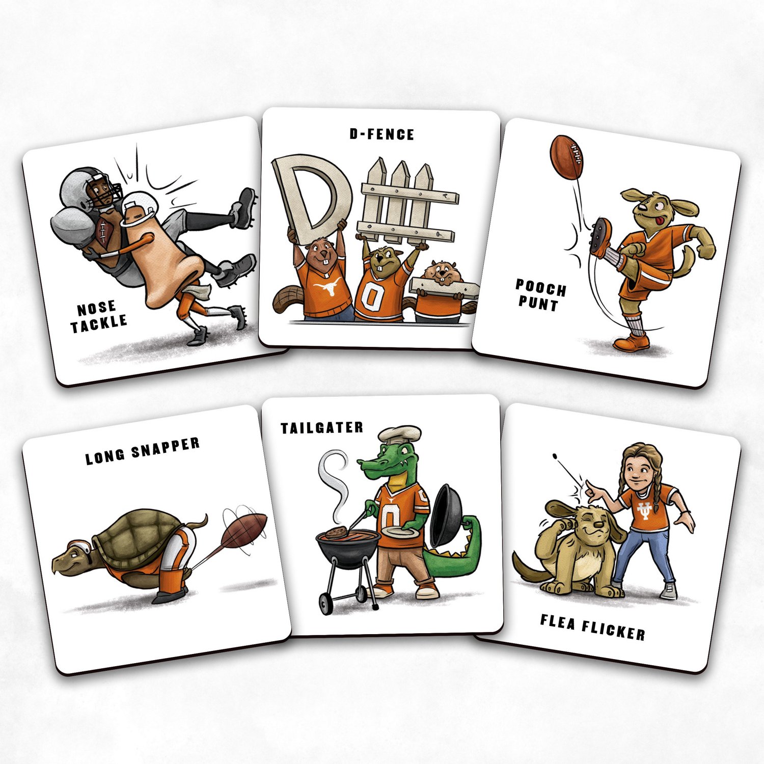 YouTheFan University of Texas Memory Match Game