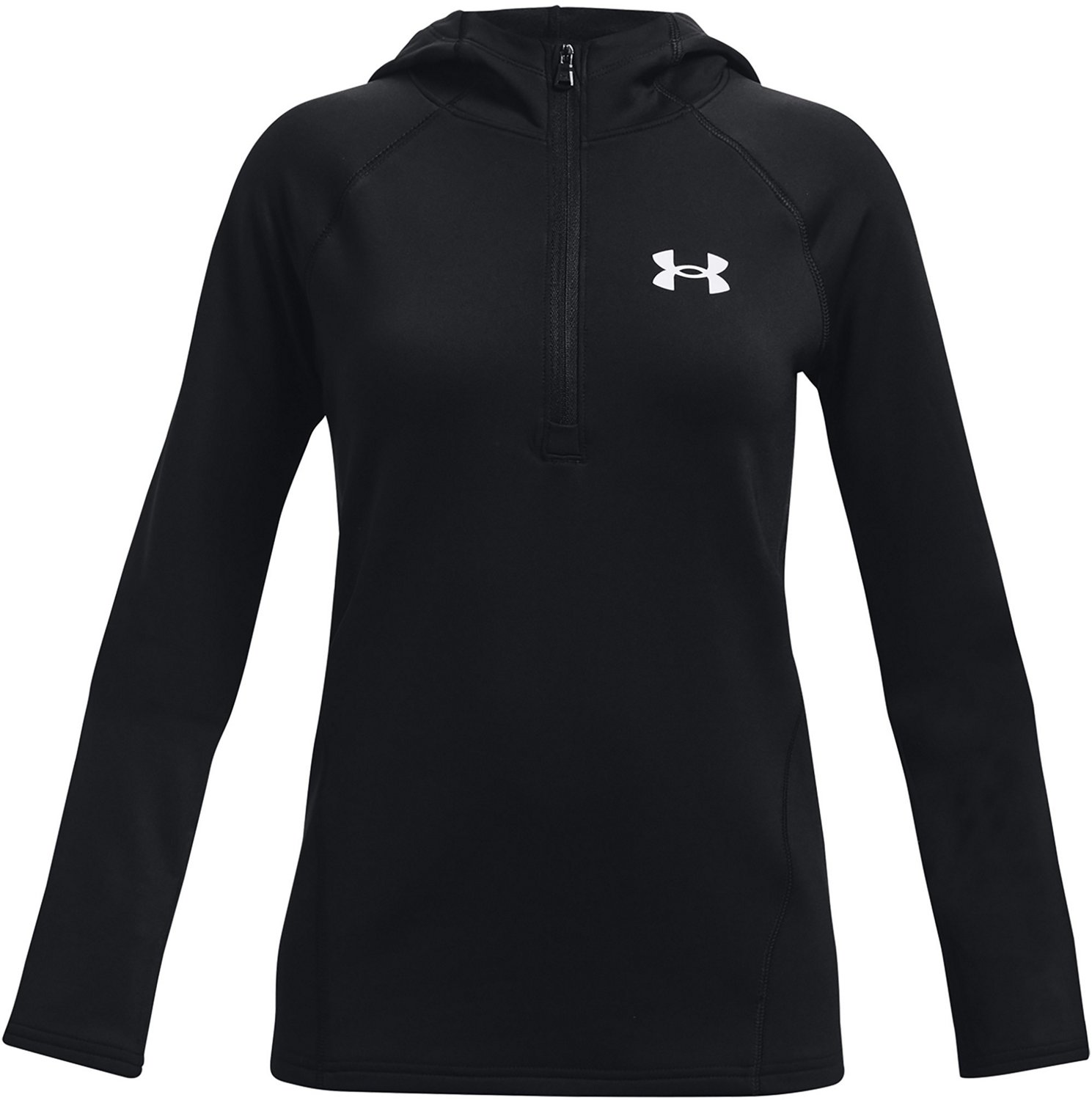 Under Armour Girls' ColdGear 1/2 Zip Hoodie Academy