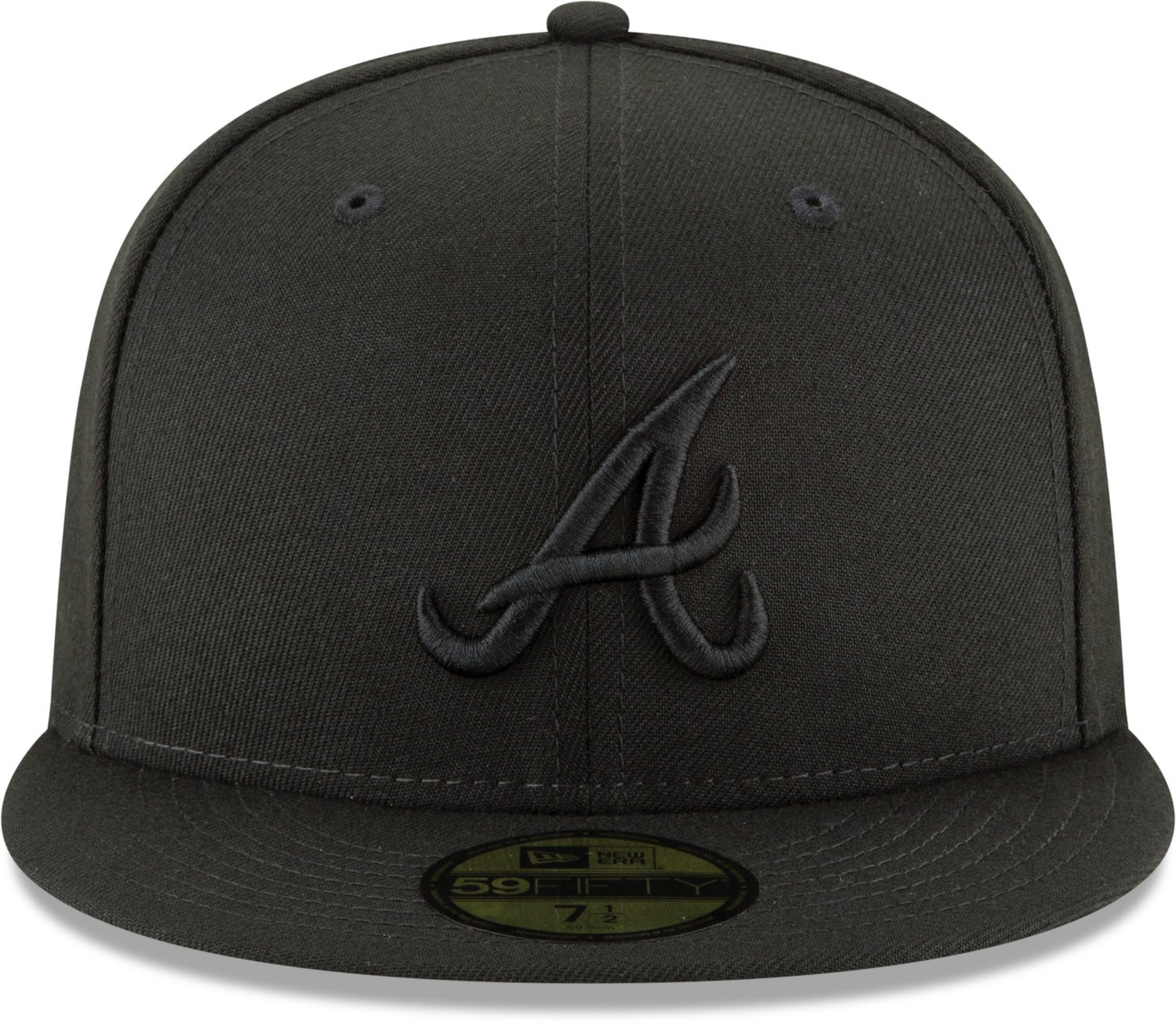 New Era Men's Atlanta Braves 5950 MLB Basic Cap - view number 3