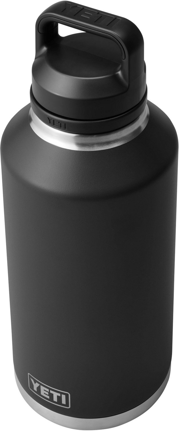 Skin for Yeti Rambler 64 oz Bottle - Solid State Black by Solid