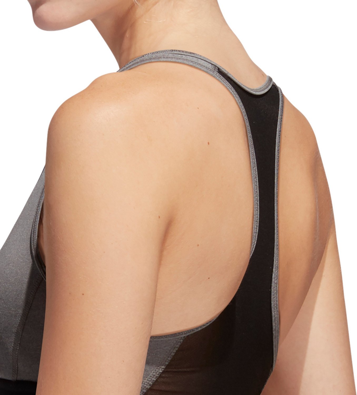 adidas Women's Don't Rest Alphaskin Medium Support Racerback Sports Bra                                                          - view number 5