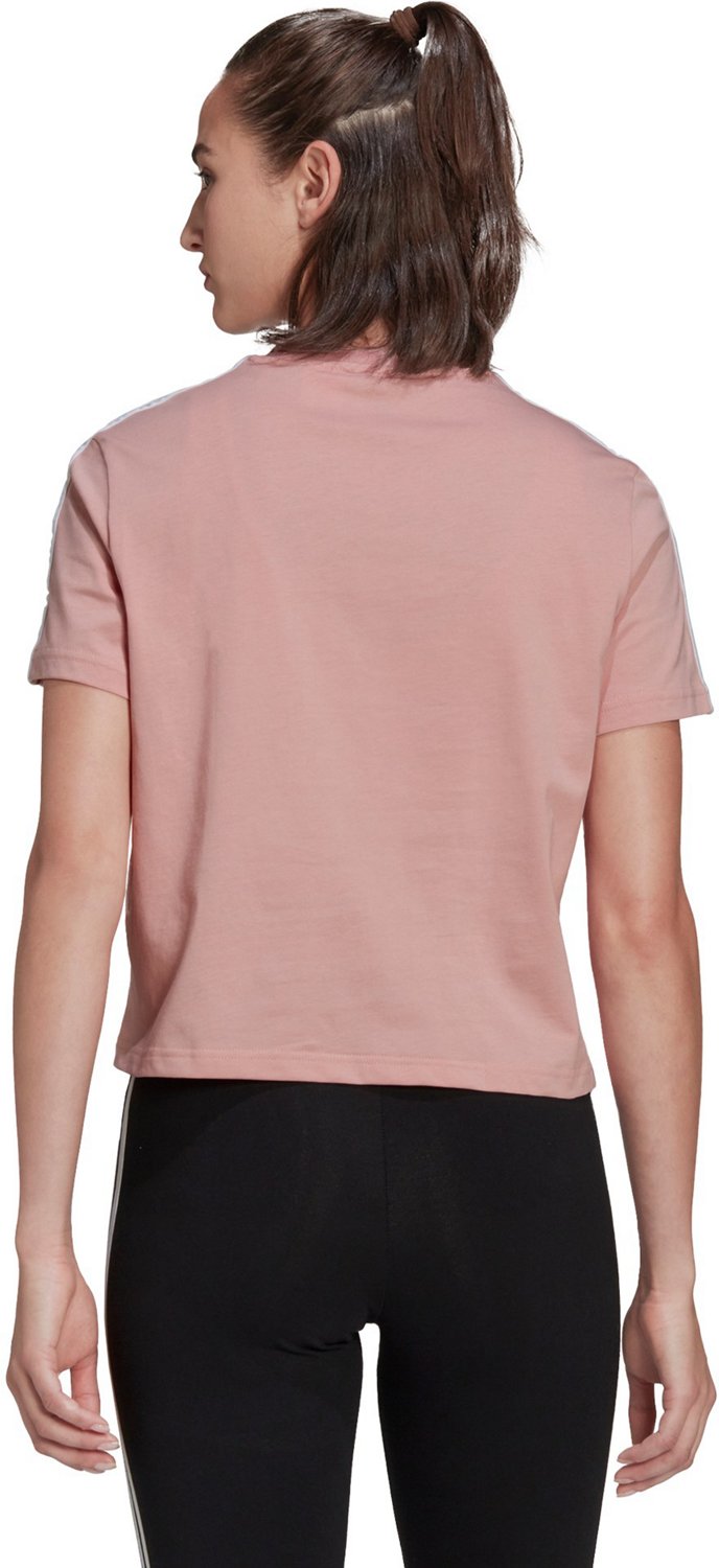 adidas Women's 3-Stripes Cropped T-shirt - view number 2