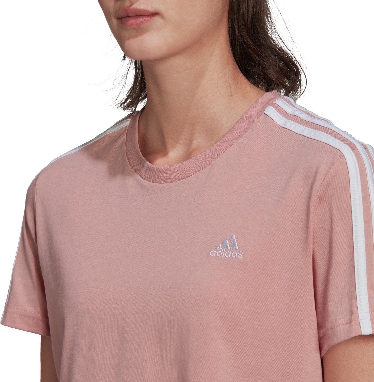 adidas Women's 3-Stripes Cropped T-shirt - view number 3