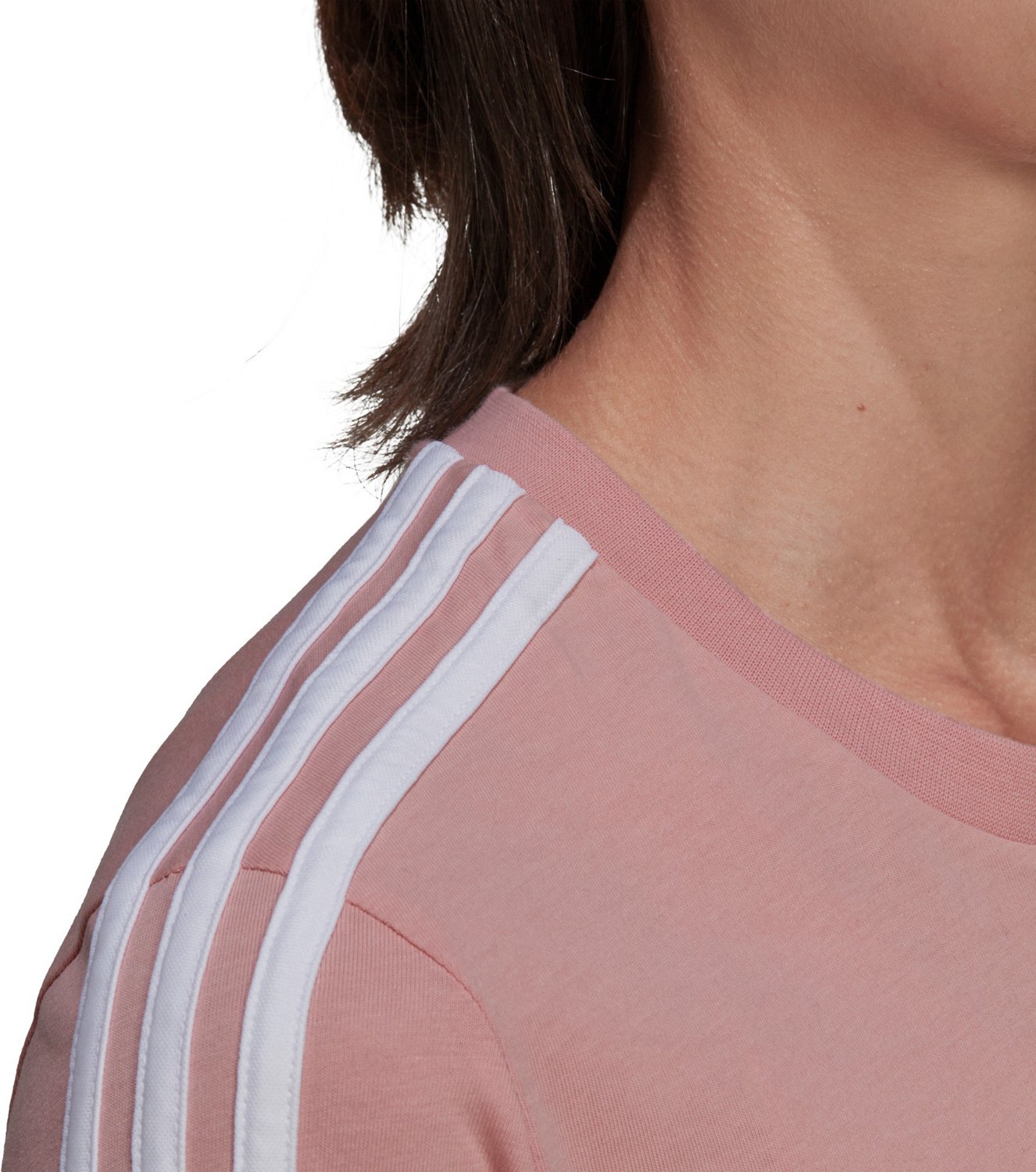 adidas Women's 3-Stripes Cropped T-shirt - view number 4