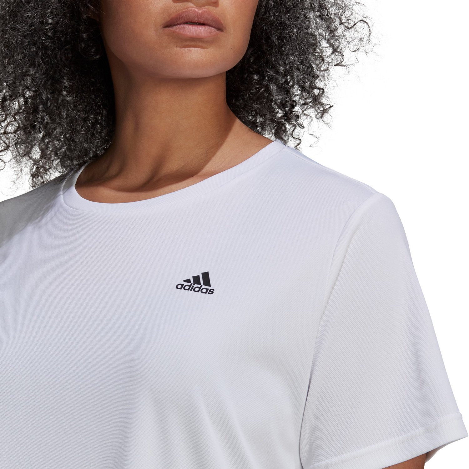 adidas Women's Plus Size Designed 2 Move Short Sleeve T-shirt - view number 3