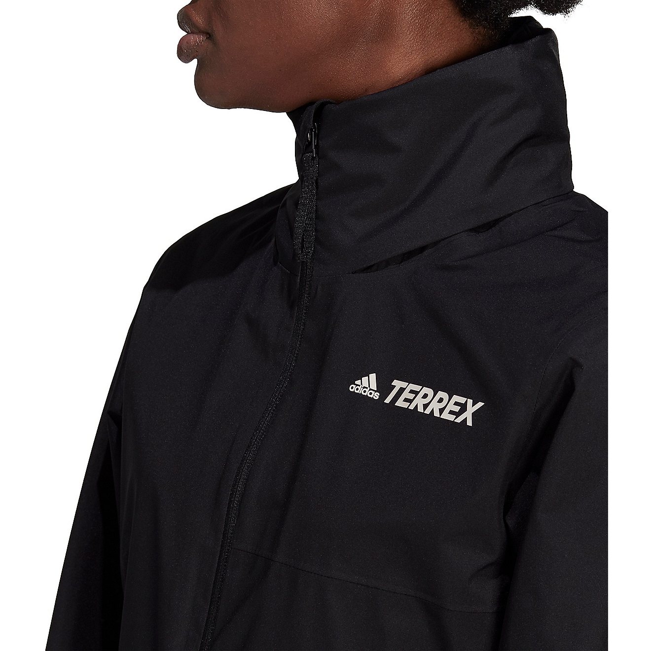 adidas Women's Terrex RAIN.RDY Primegreen 2-Layer Rain Jacket                                                                    - view number 3
