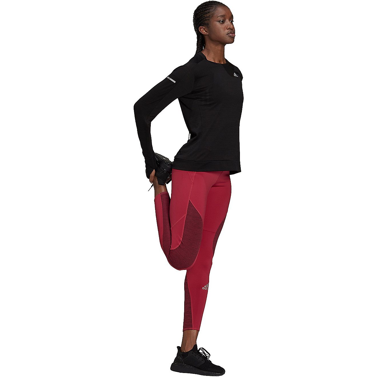 adidas Women's Cooler Long Sleeve Running T-shirt                                                                                - view number 1