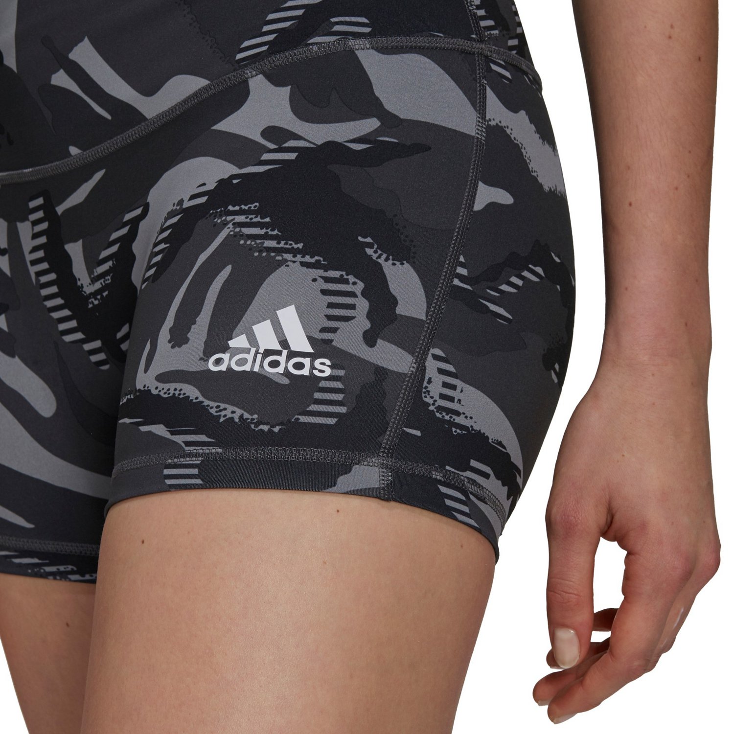 adidas Women's Camouflage Short Tights 4 in - view number 3