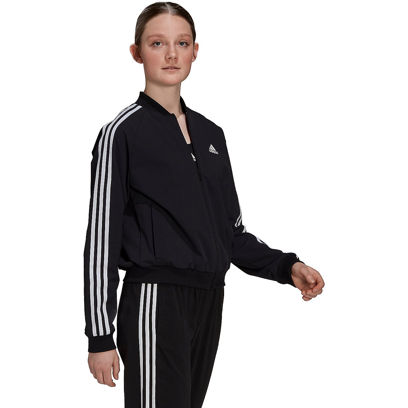 adidas Women's Essentials 3-Stripes Track Jacket | Academy
