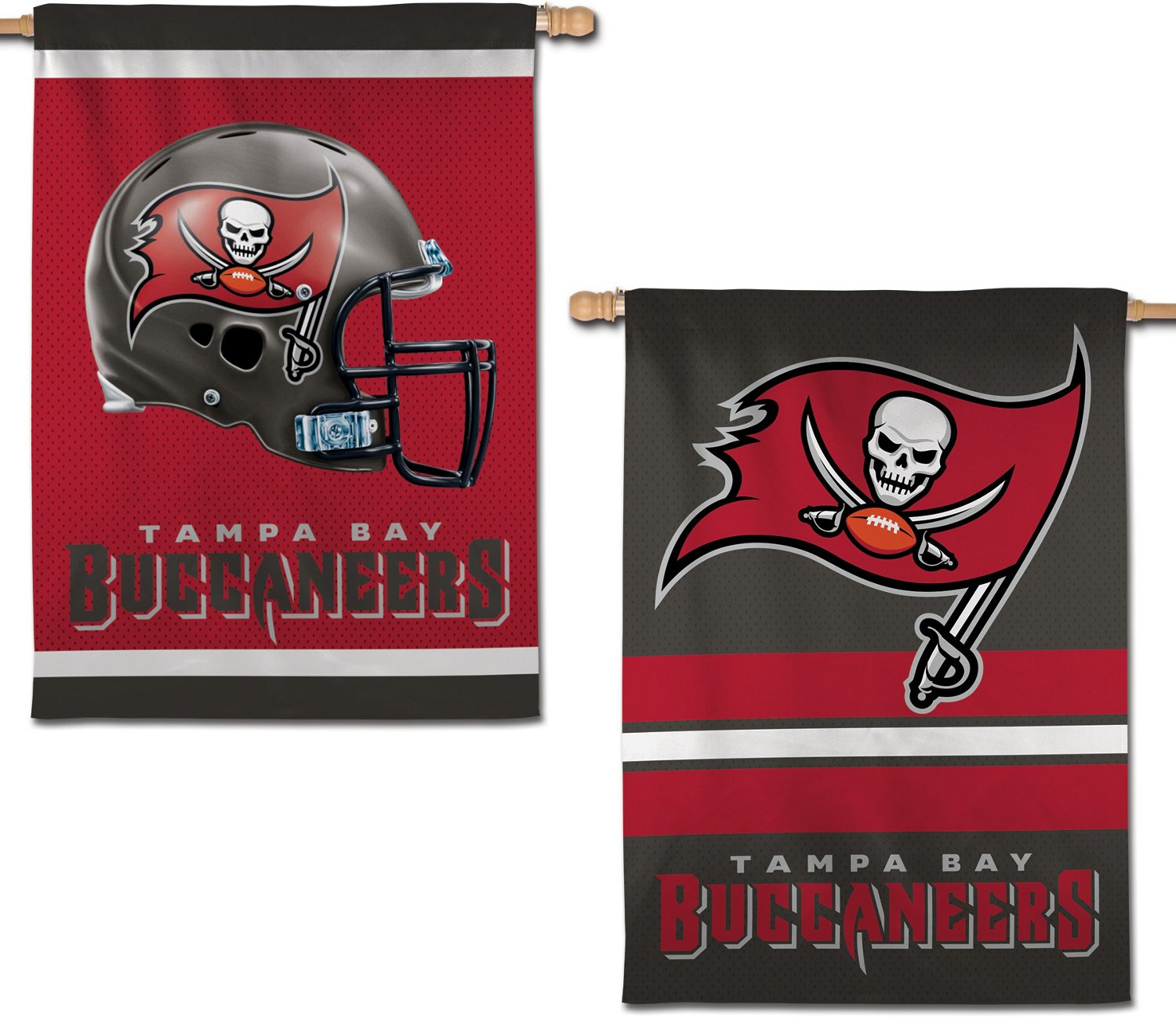 WinCraft Tampa Bay Buccaneers 28 in x 40 in 2-Sided Vertical Flag                                                                - view number 1