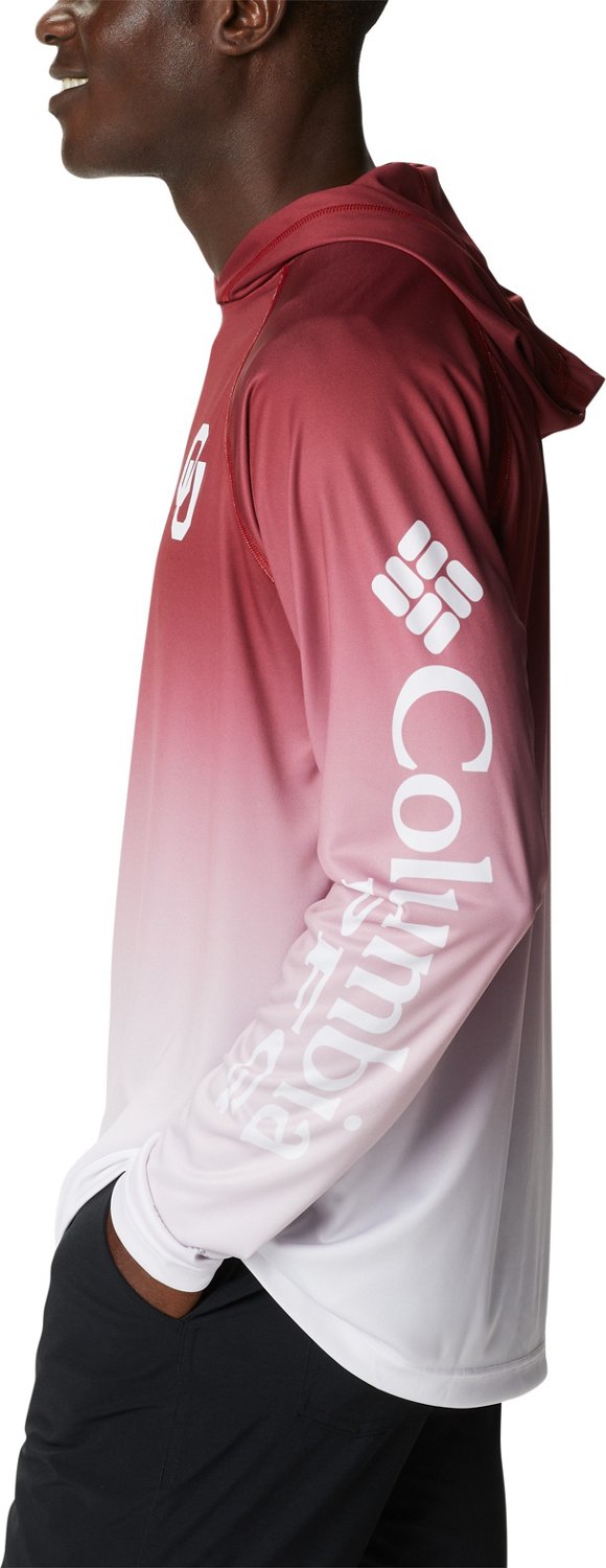 Columbia Sportswear Men's University of Oklahoma Super Terminal Tackle Hoodie                                                    - view number 3