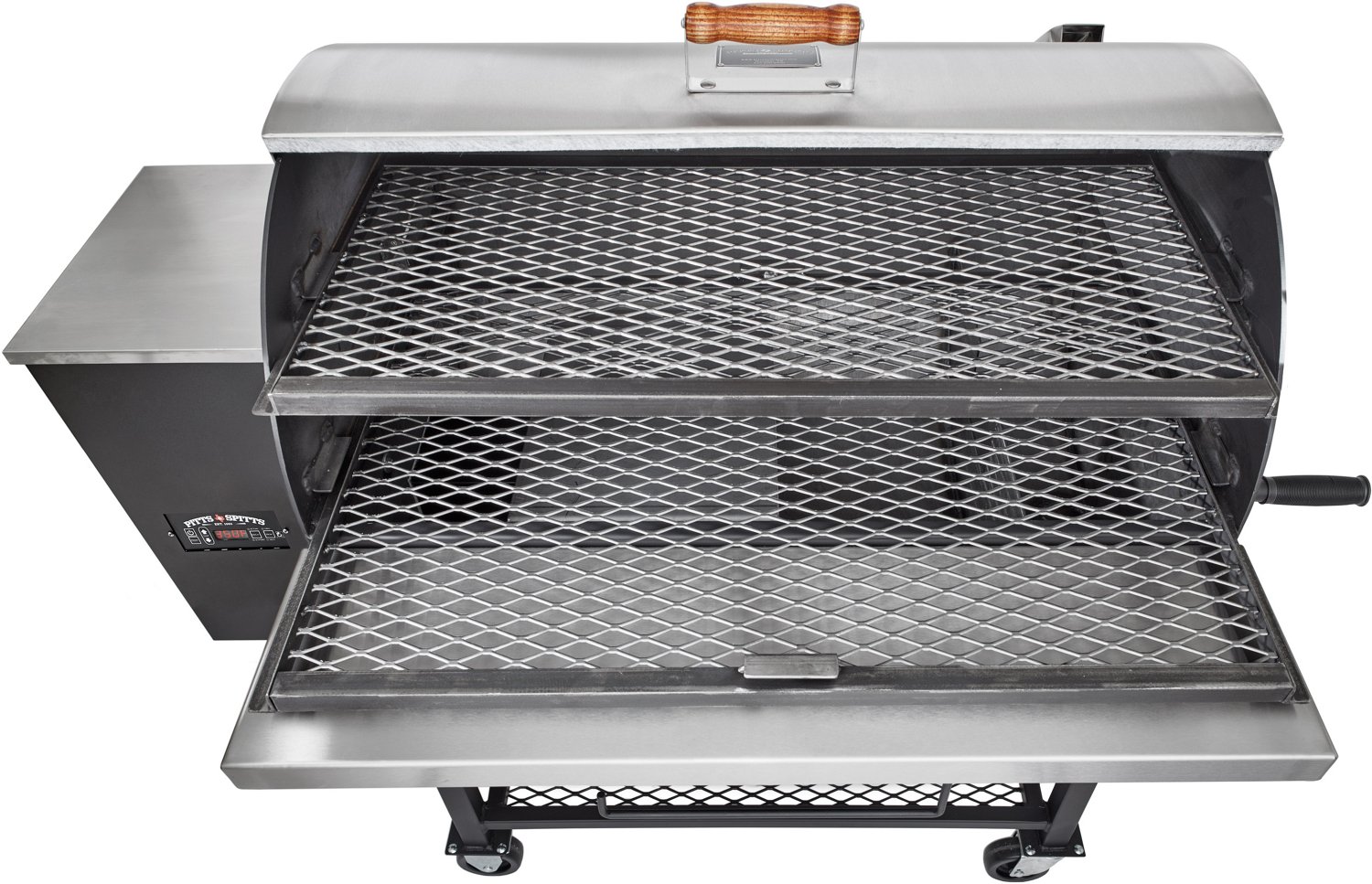 Pitts & Spitts Maverick 850 Pellet Grill - Stainless Steel - P-mav850ss, Silver