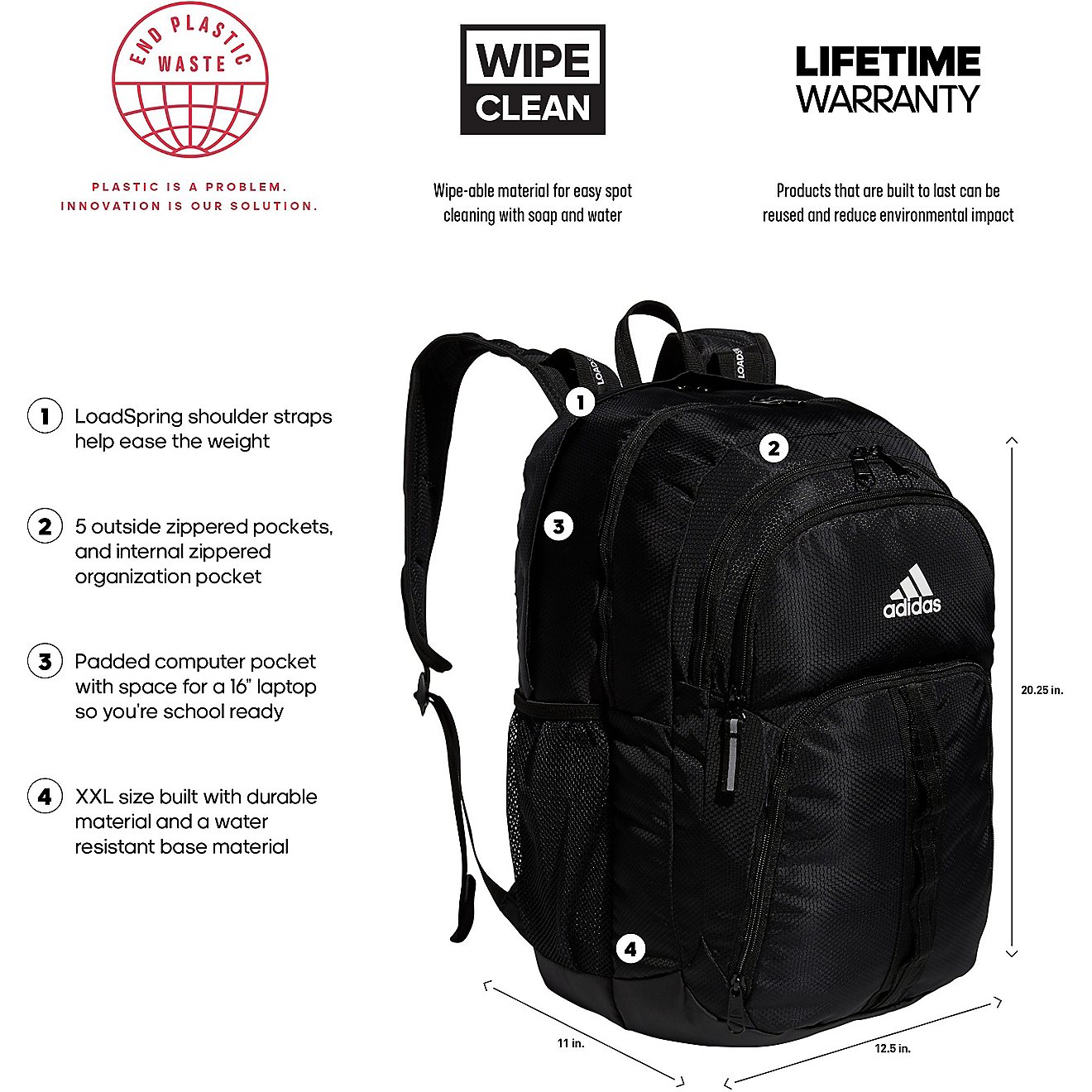 adidas Prime 6 Backpack                                                                                                          - view number 7