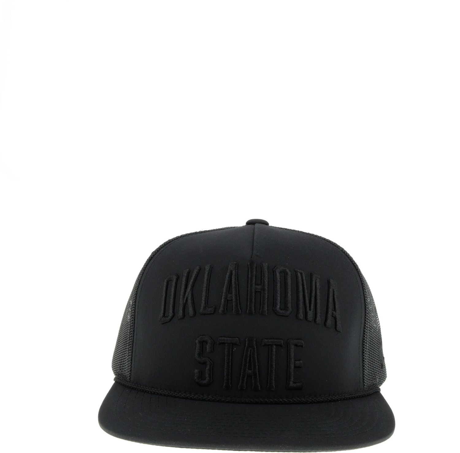 Hooey Oklahoma State University Blackout Trucker Hat                                                                             - view number 2