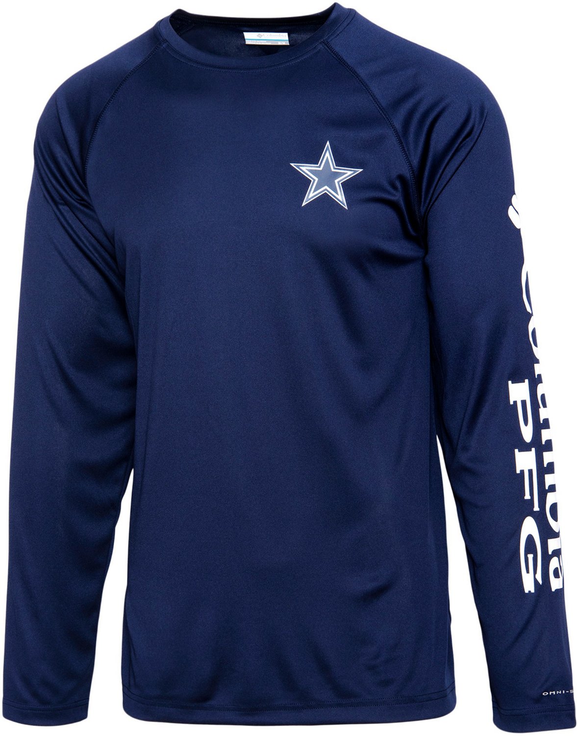 Columbia Men's PFG Super Terminal Tackle Hoodie - Dallas Cowboys - XXL - blueprints