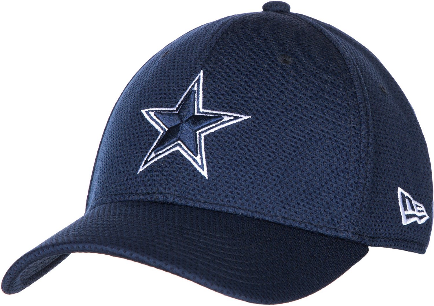 Men's Columbia Gray/White Dallas Cowboys PFG Ball Flex Hat