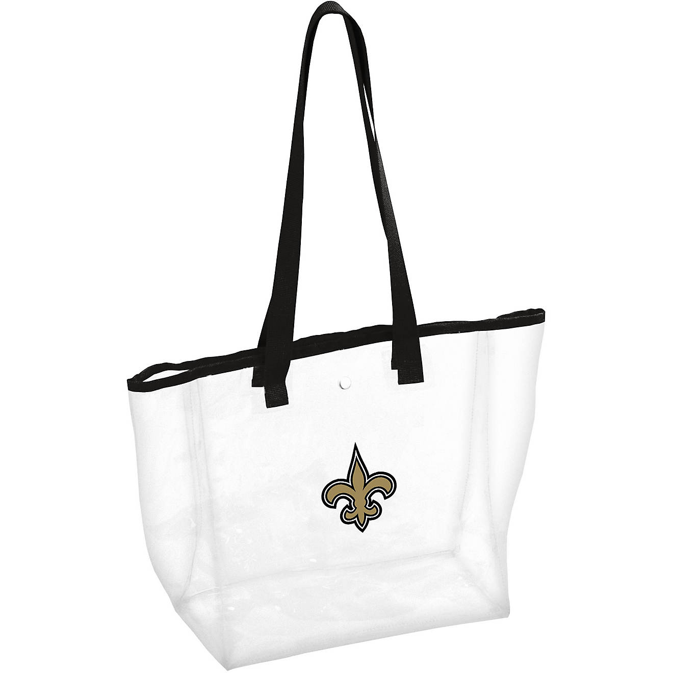 Logo Adults' New Orleans Saints Stadium Clear Tote                                                                               - view number 1