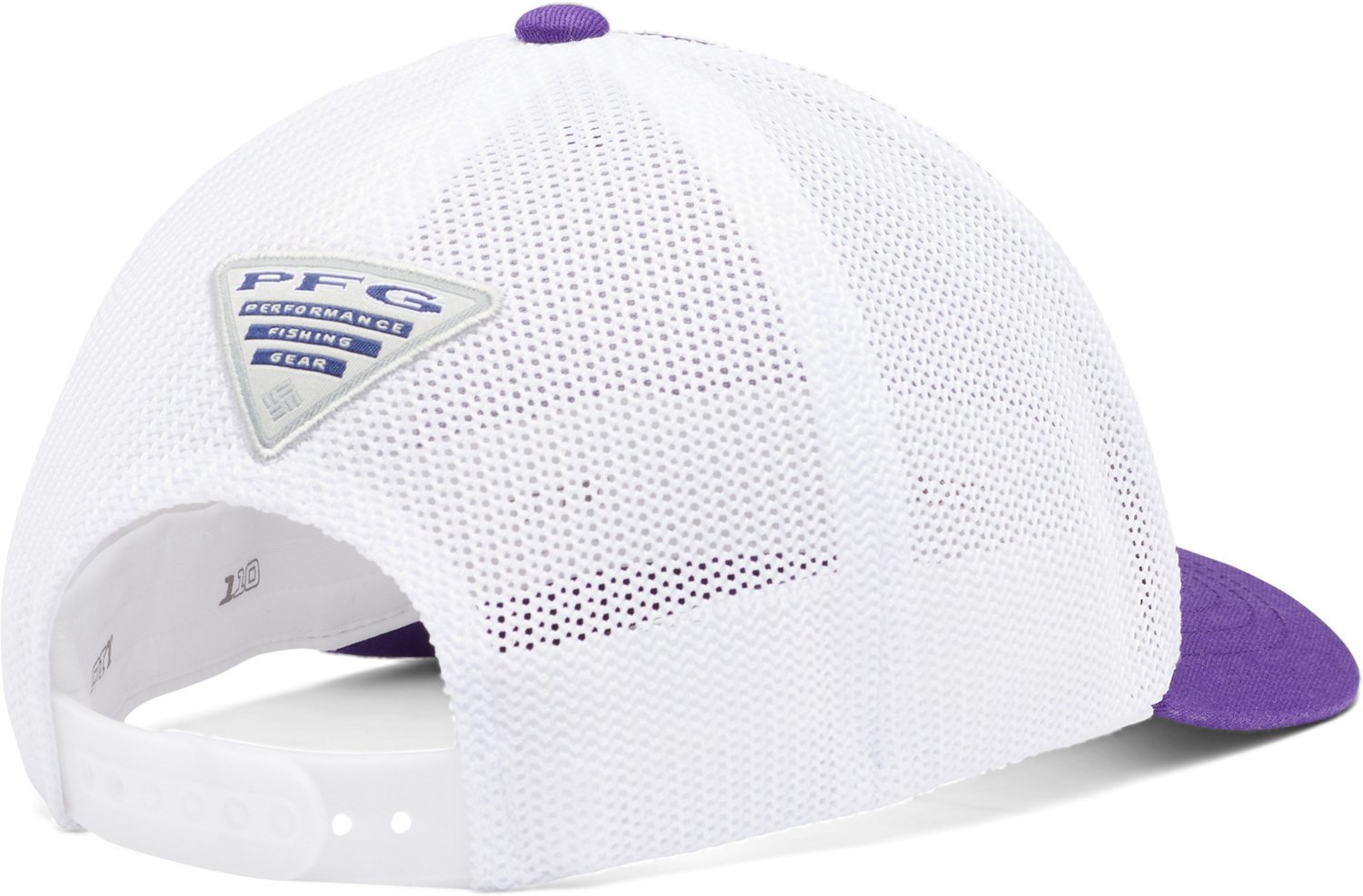 Columbia Sportswear Boys' Louisiana State University PFG Mesh Snapback Cap                                                       - view number 2