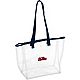 Logo Adults' University of Mississippi Stadium Clear Tote                                                                        - view number 1 selected