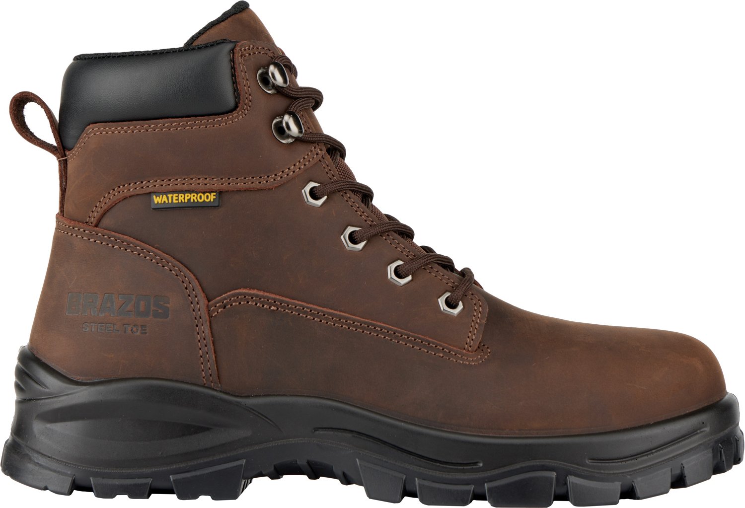 Brazos Men's Glazier Steel Toe Work Boots | Academy