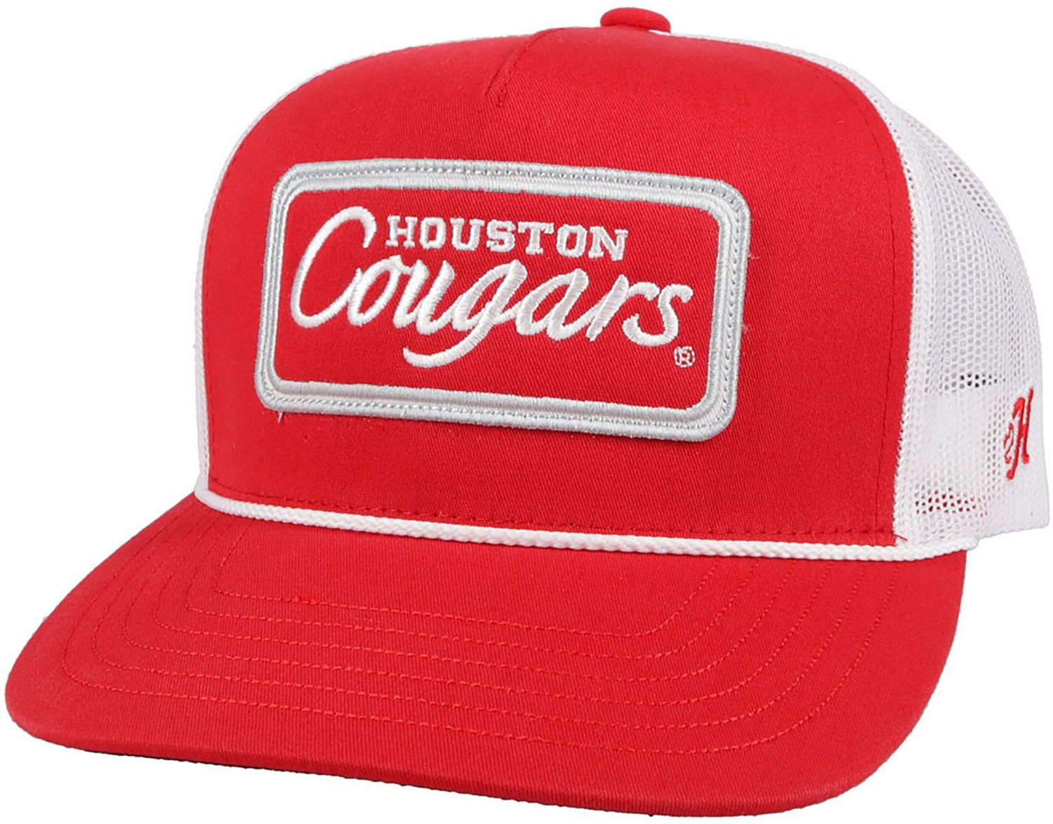 Hooey Men's University of Houston Rectangle Patch Trucker Cap
